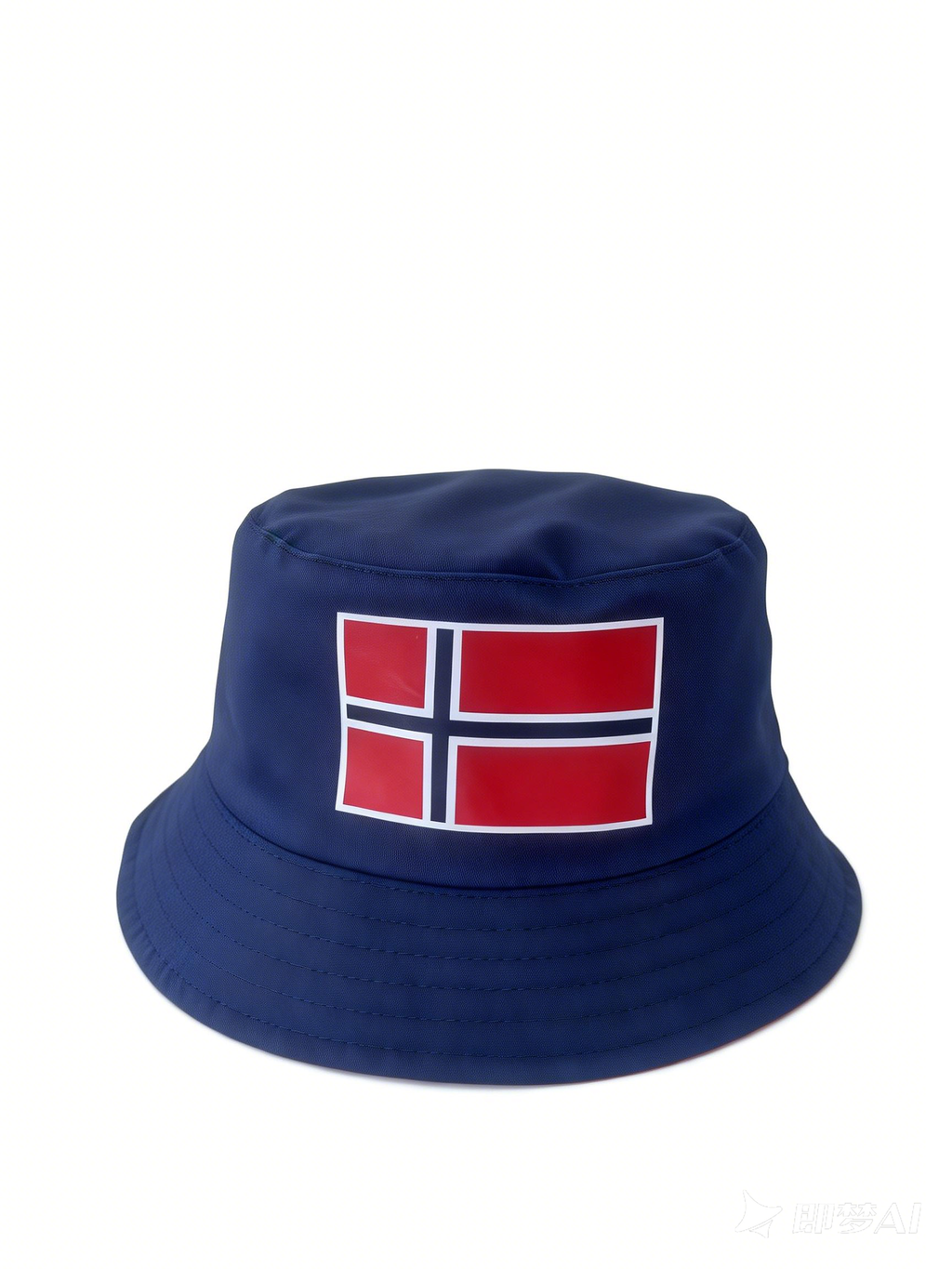 Bøttehatt med norgre print for norske supportere til kampdag og sol