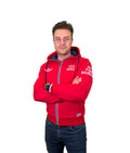 Supportergenser Norge 🇳🇴 med hette og glidelås